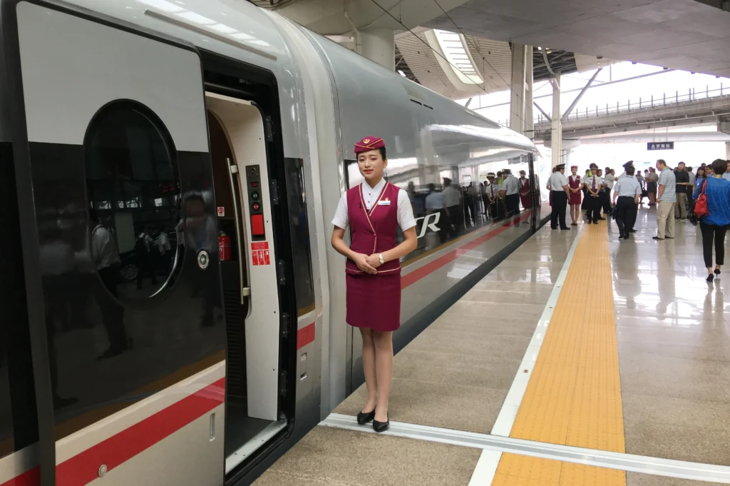 Bullet train journey