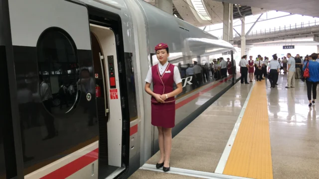 Bullet train journey