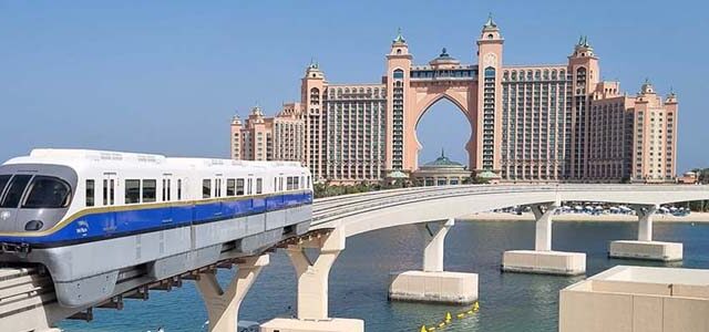 Exploration on The Palm Monorail,