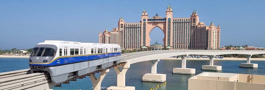 Exploration on The Palm Monorail,
